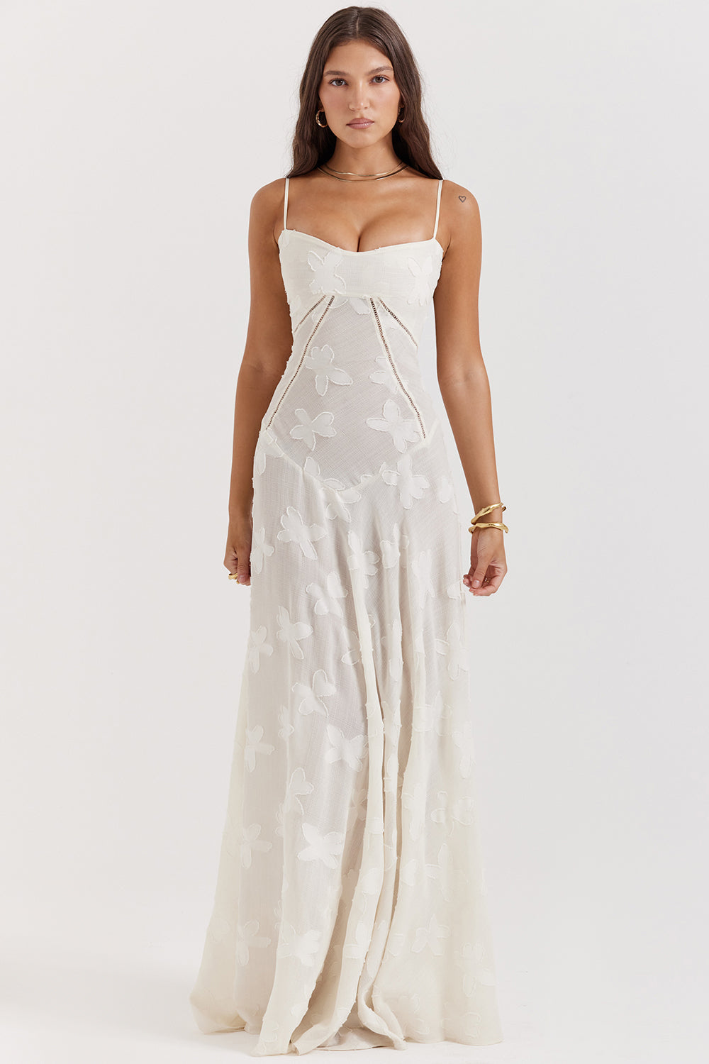 PAULETTE - LONG CORSET DRESS