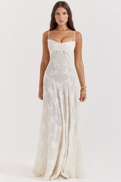 PAULETTE - LONG CORSET DRESS