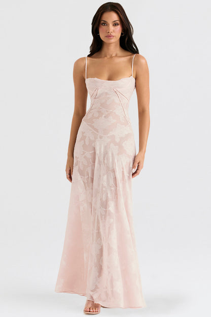 PAULETTE - LONG CORSET DRESS