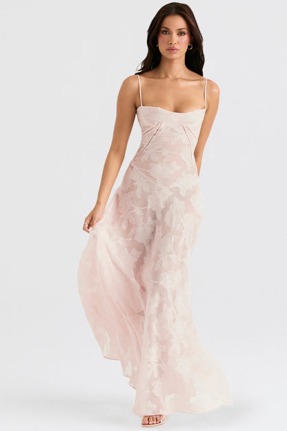 PAULETTE - LONG CORSET DRESS
