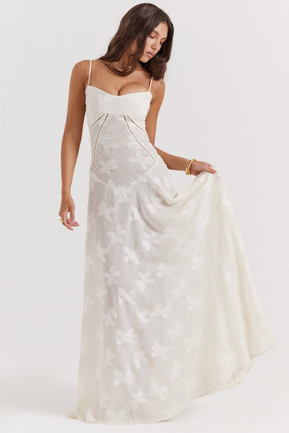 PAULETTE - LONG CORSET DRESS