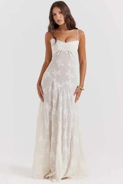 PAULETTE - LONG CORSET DRESS