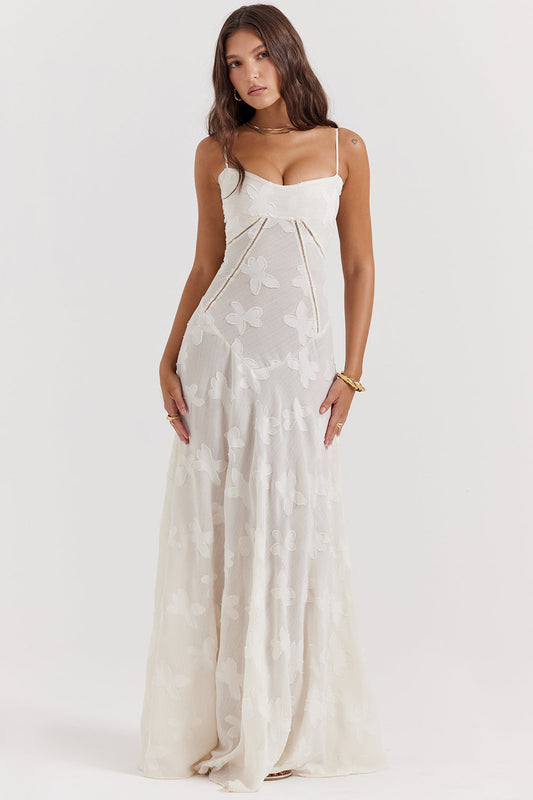PAULETTE - LONG CORSET DRESS