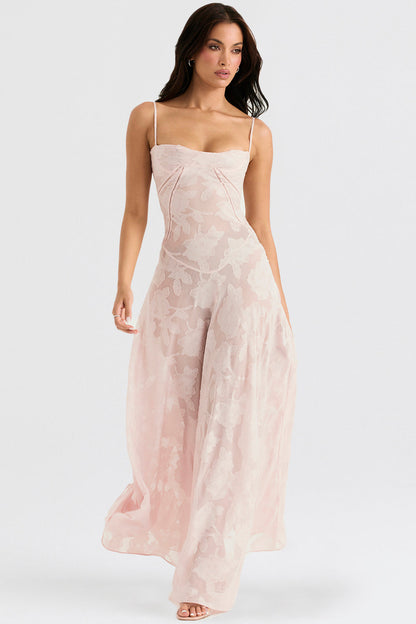 PAULETTE - LONG CORSET DRESS