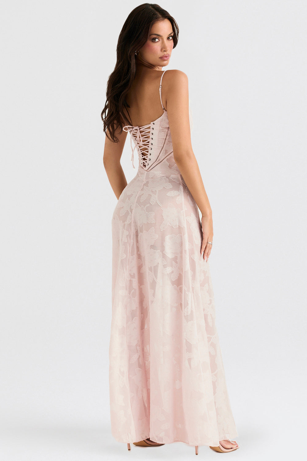 PAULETTE - LONG CORSET DRESS