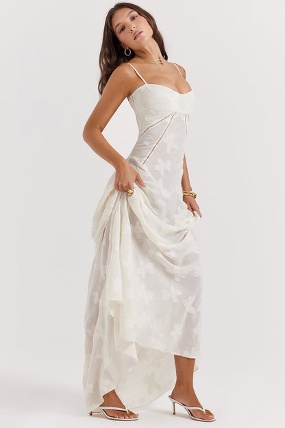 PAULETTE - LONG CORSET DRESS