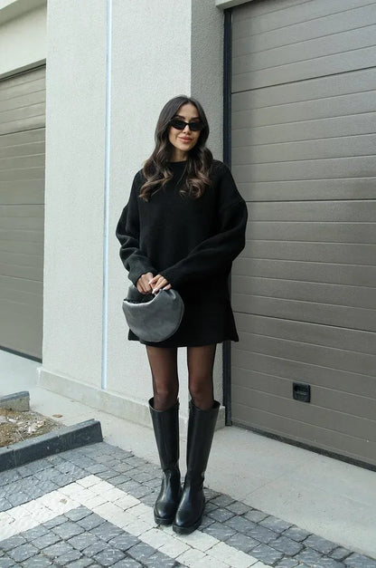 THE MAYE - KNIT SUIT (TOP + SKIRT)