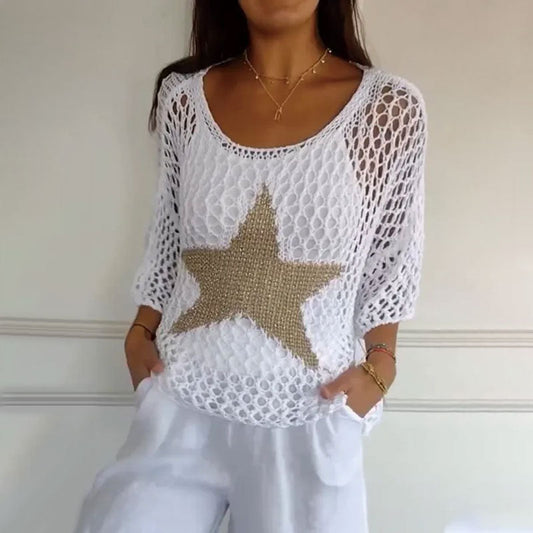 Jiah – moonlight shimmer knit