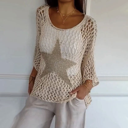 Jiah – moonlight shimmer knit