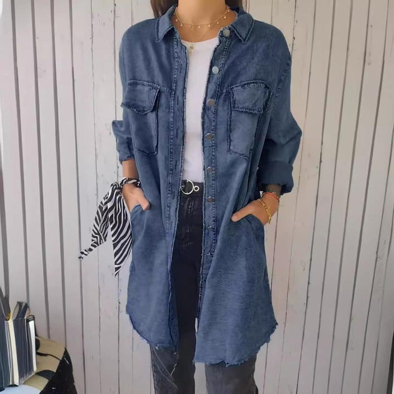 Deandra – relaxed edge in denim