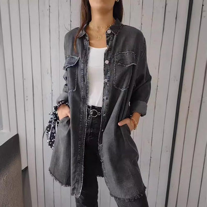 Deandra – relaxed edge in denim