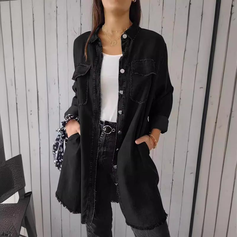 Deandra – relaxed edge in denim