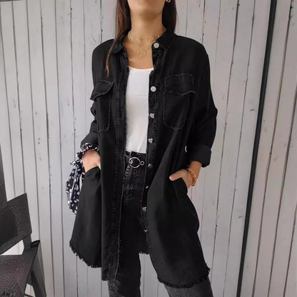 Deandra – relaxed edge in denim