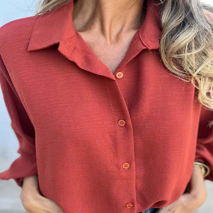 Elysa – soft grace button blouse