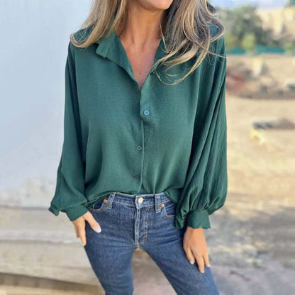 Elysa – soft grace button blouse