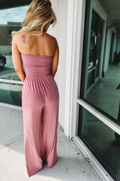 JASMIN - TRENDY OFF-SHOULDER JUMPSUIT