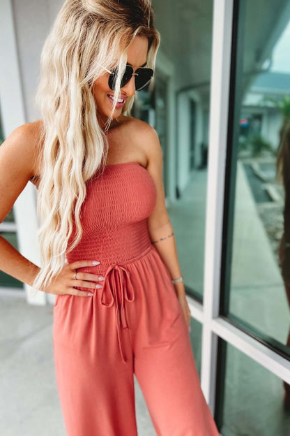 JASMIN - TRENDY OFF-SHOULDER JUMPSUIT