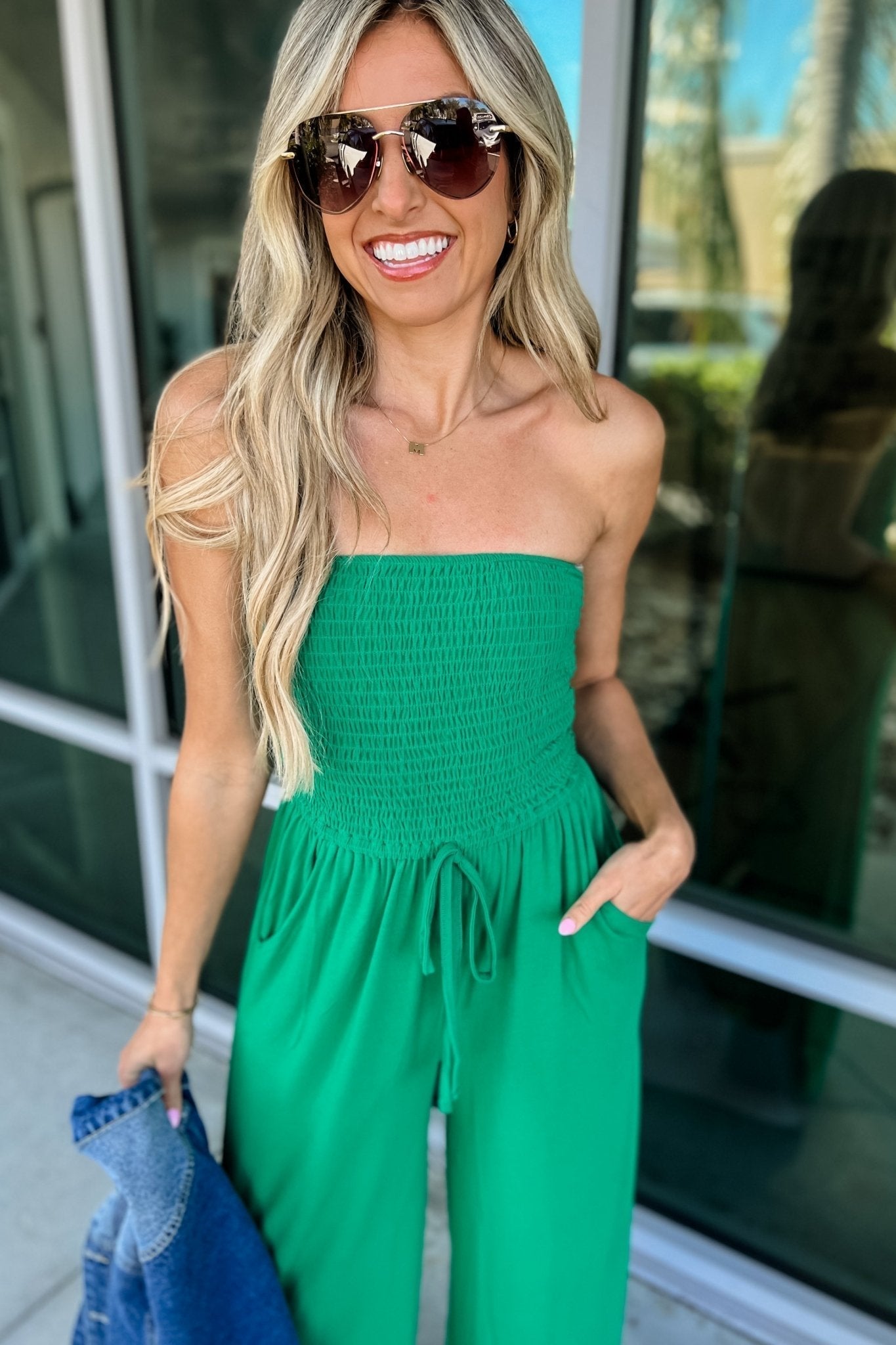 JASMIN - TRENDY OFF-SHOULDER JUMPSUIT