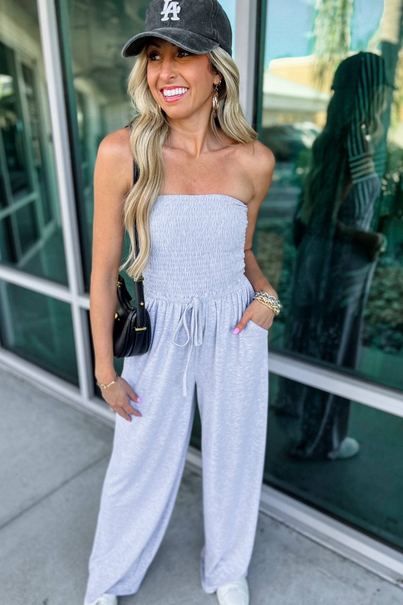 JASMIN - TRENDY OFF-SHOULDER JUMPSUIT