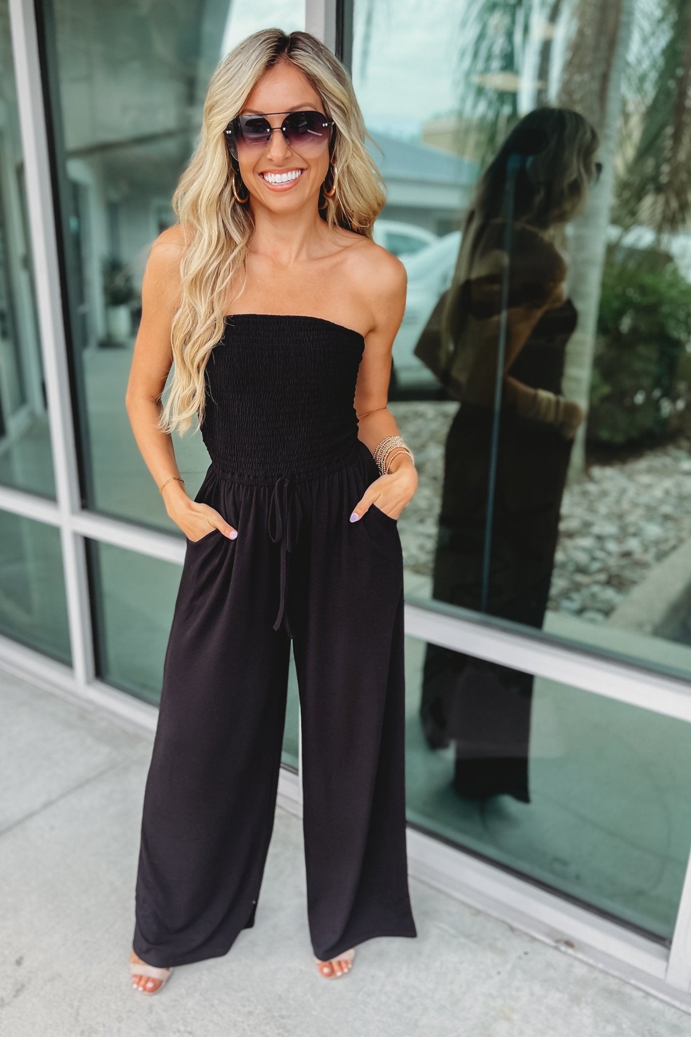 JASMIN - TRENDY OFF-SHOULDER JUMPSUIT