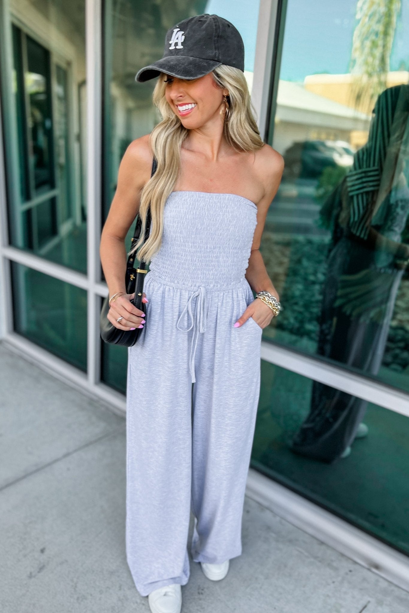 JASMIN - TRENDY OFF-SHOULDER JUMPSUIT