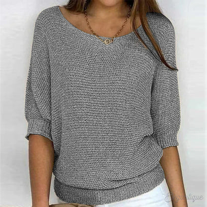 LUIGIA - ELEGANT KNITTED SWEATER (1+1 FREE)