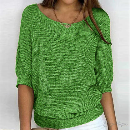 LUIGIA - ELEGANT KNITTED SWEATER (1+1 FREE)