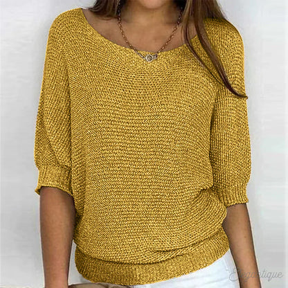 LUIGIA - ELEGANT KNITTED SWEATER (1+1 FREE)