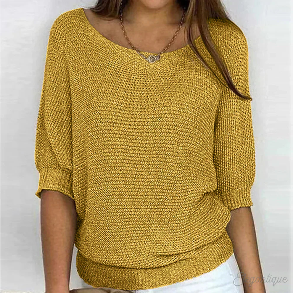 Eunice – soft rhythm knit top