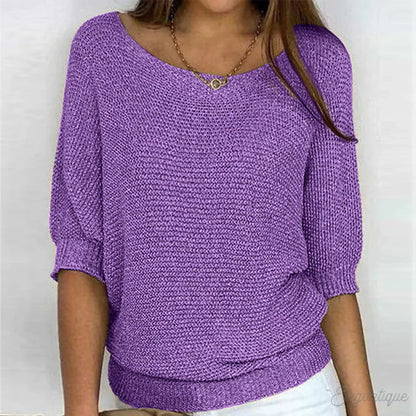 LUIGIA - ELEGANT KNITTED SWEATER (1+1 FREE)