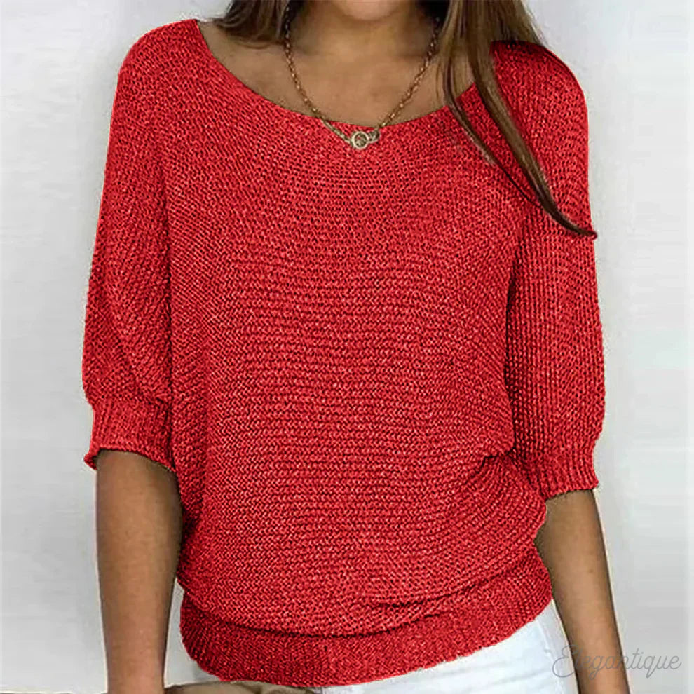 LUIGIA - ELEGANT KNITTED SWEATER (1+1 FREE)