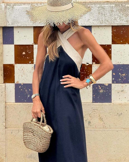 Martina – effortless charm sleeveless dress