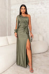 Clara - flowing elegance in soft satin
