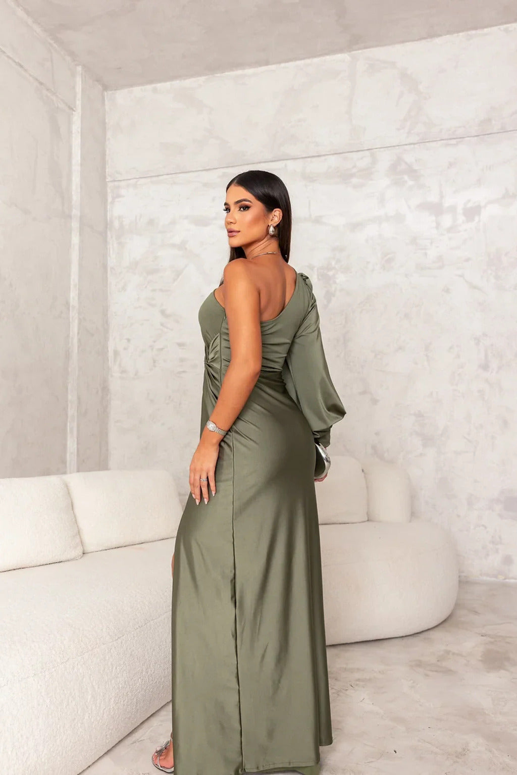 ANNA-ELEGANT SILHOUETTE DRESS