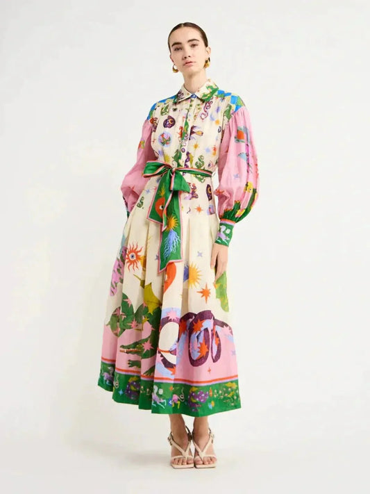 AMELIA - ITALIAN MAXI DRESS