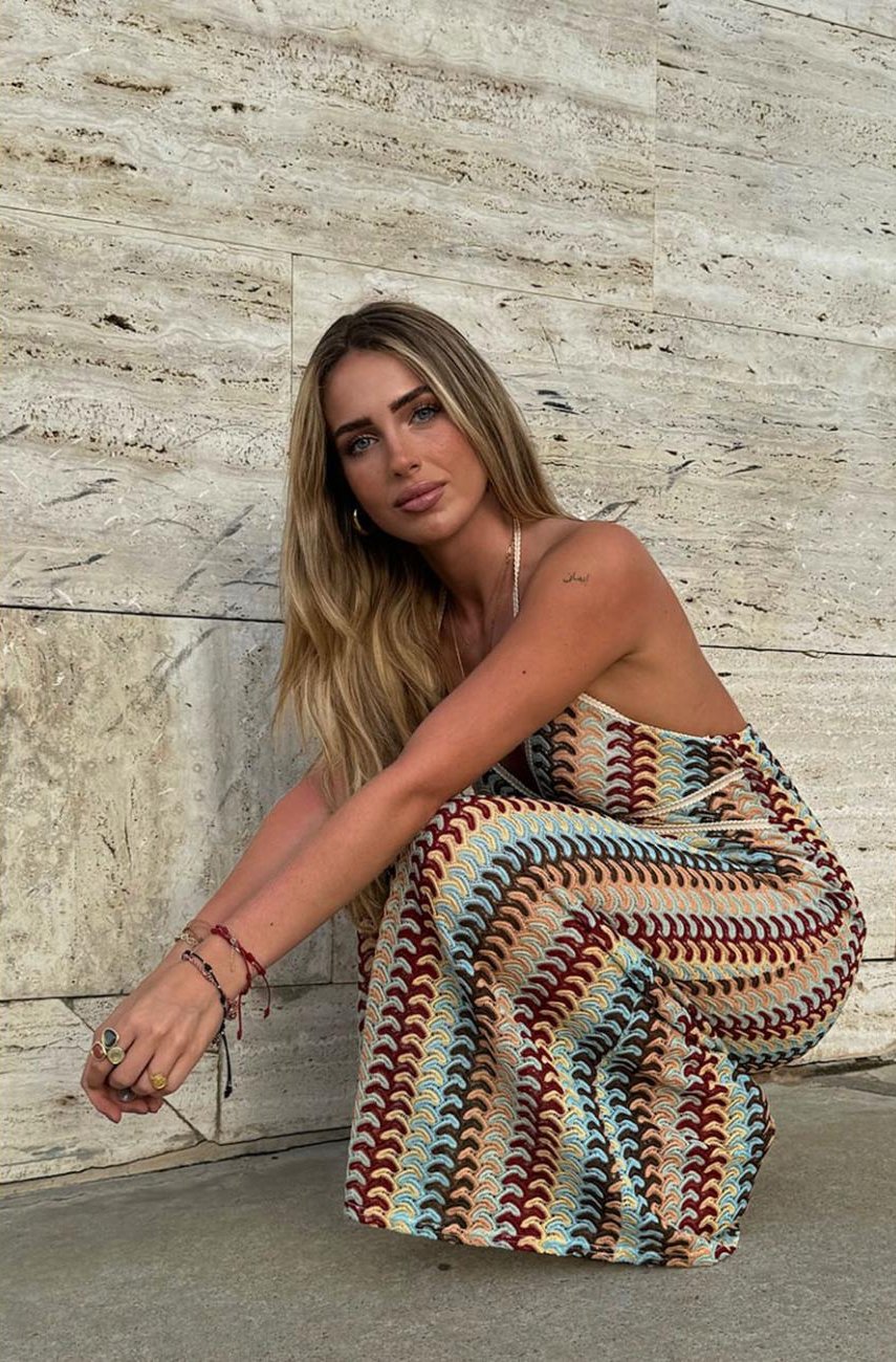 Cancún – sun-kissed dreams crochet maxi dress