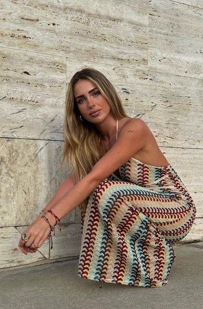Cancún – sun-kissed dreams crochet maxi dress