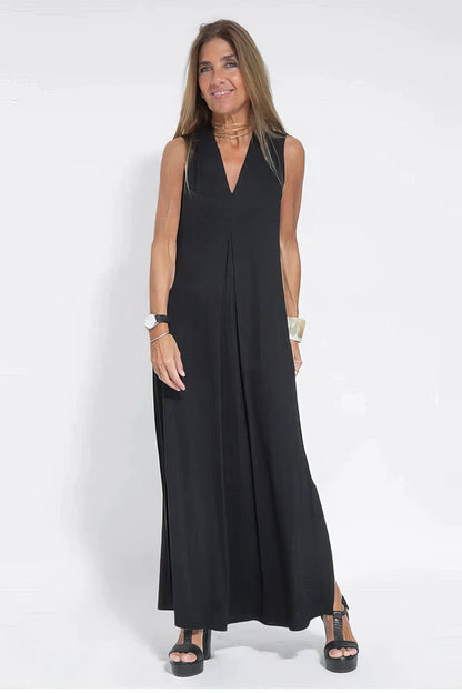 ELISE - LONG DRESS WITH CARDIGAN