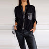 PATCHWORK SEQUINS SHIRT – SHINE WITH ELEGANCE