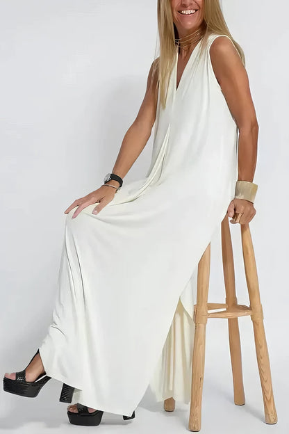 ELISE - LONG DRESS WITH CARDIGAN