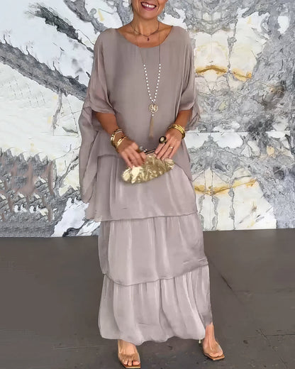 ARTISTIC LOOSE-FIT DRESS