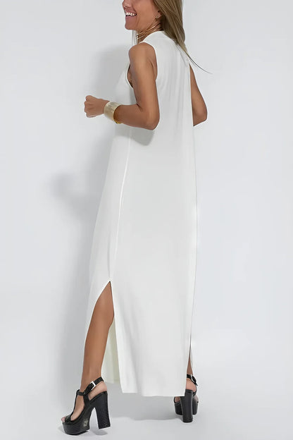 ELISE - LONG DRESS WITH CARDIGAN