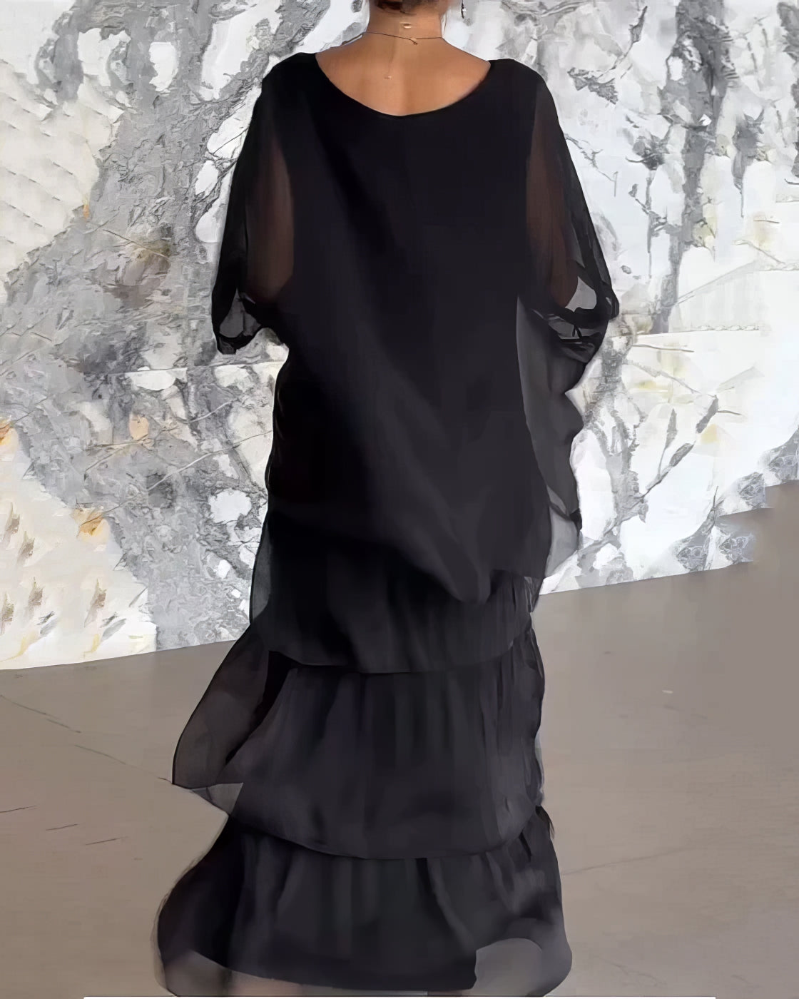 CAROLINE - ELEGANT MAXI DRESS
