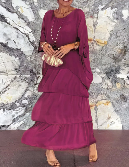 CAROLINE - ELEGANT MAXI DRESS