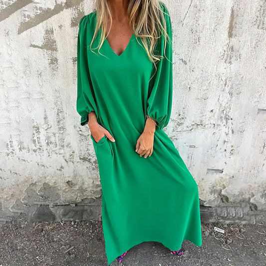 LIVIA - LONG DRESS IN BOHEMIAN STYLE