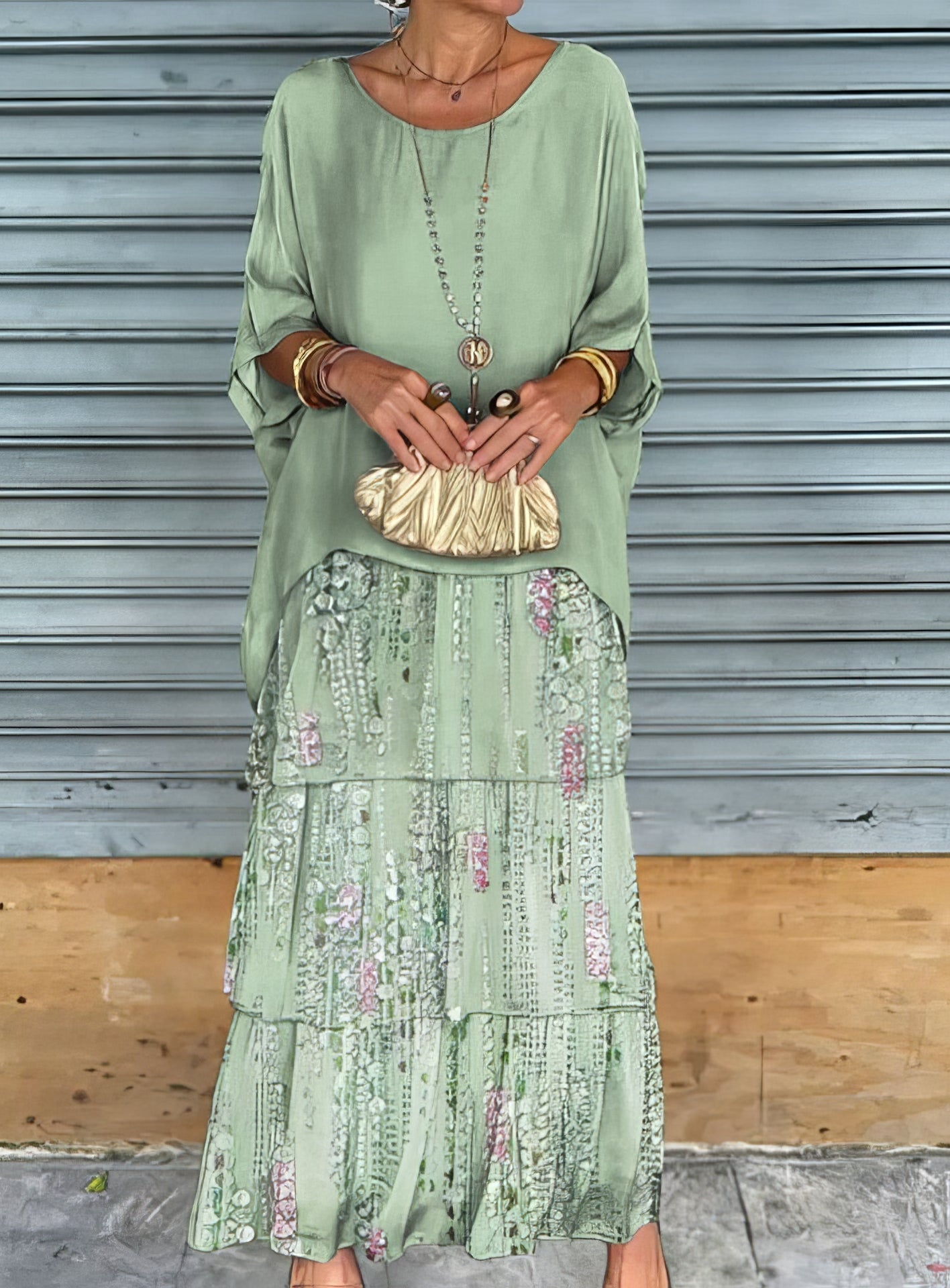 ARTISTIC LOOSE-FIT DRESS