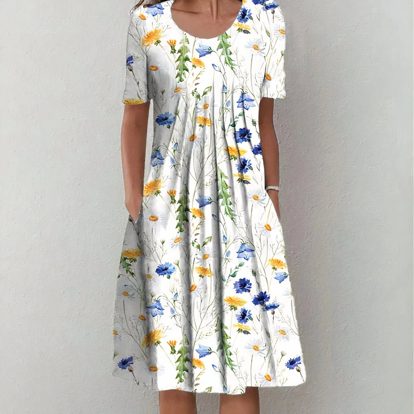 ULLA - ELEGANT COTTON DRESS