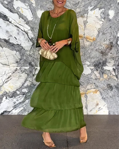 CAROLINE - ELEGANT MAXI DRESS