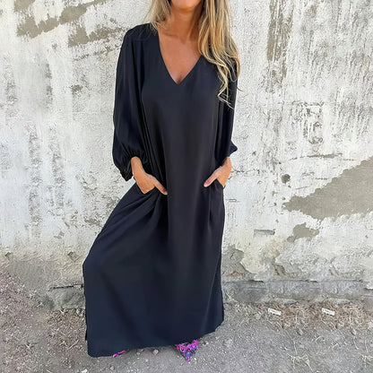 LIVIA - LONG DRESS IN BOHEMIAN STYLE
