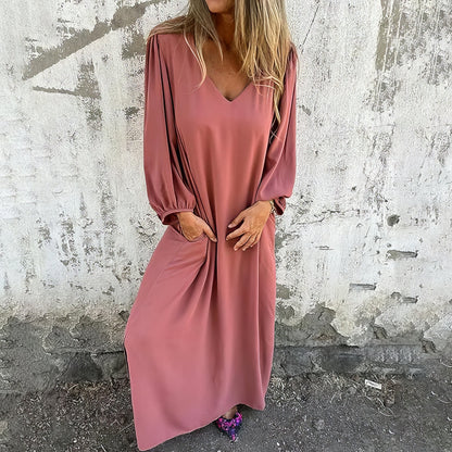 LIVIA - LONG DRESS IN BOHEMIAN STYLE